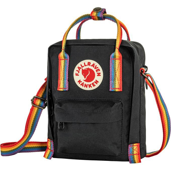 Fjallraven Kanken Sling Shoulder Bag crossbody bag shoulder bag rainbow patchwork strap