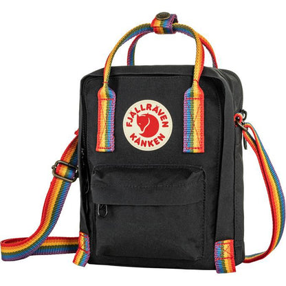 Fjallraven Kanken Sling Shoulder Bag crossbody bag shoulder bag rainbow patchwork strap