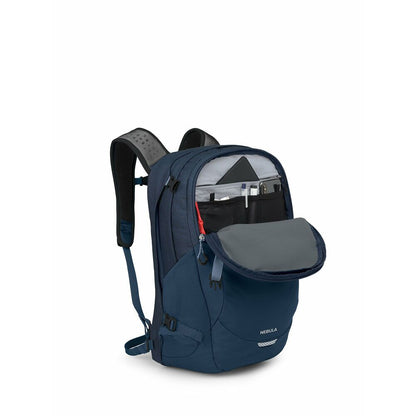 Osprey Nebula 32L 獨立180度全開電腦日用雙肩背囊【香港行貨】| TSA過關友善 16吋筆電倉 前置Shove-it彈性袋 上下雙側壓縮帶 - Life Sports