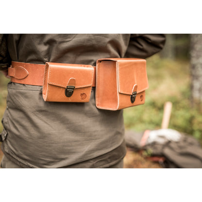 Fjallraven Singi Bino Bag Handmade Leather Binocular Bag from Sweden Crossbody Bag Shoulder Bag 249 Leather Cognac