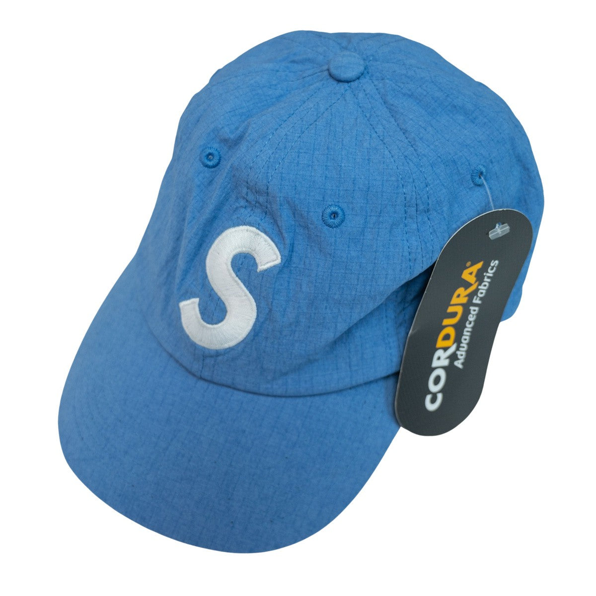 Supreme Cordura Ripstop S Logo 6-Panel Baseball Cap