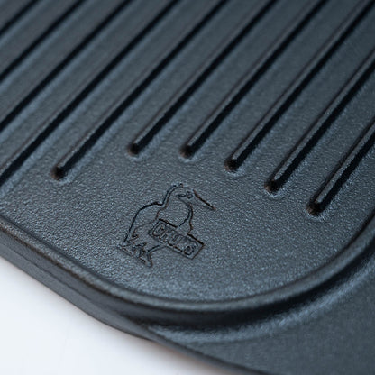 Chums Reversible Grill Plate Double-sided cast iron plate pitted/smoothed only in Hong Kong