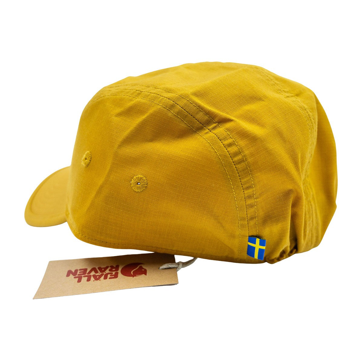 Fjallraven High Coast Lite Cap Small Baseball Cap Yellow Elastic Head Circumference