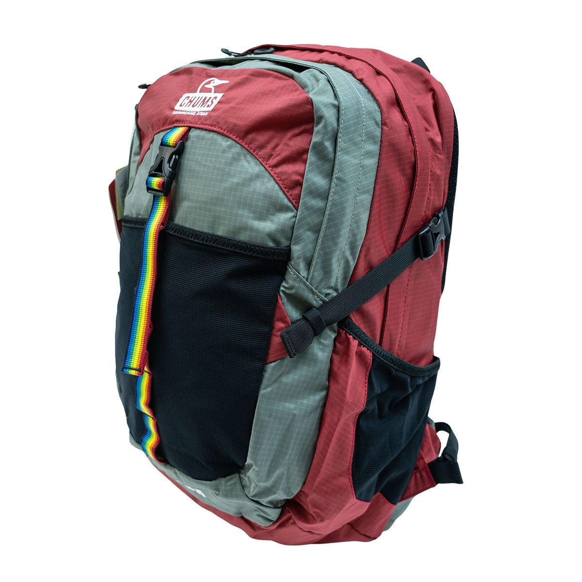 Chums Spring Dale 25 Ⅱ outdoor backpack hiking mountaineering bag belt can be used as a waist bag with rain cover