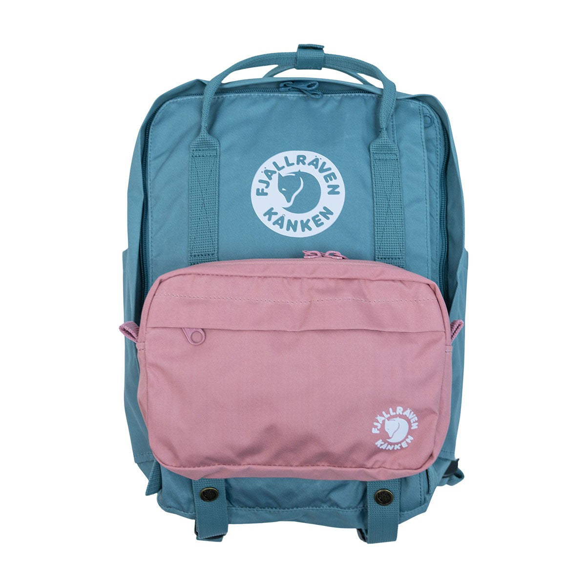 Fjallraven Tree -Kanken Pocket multi-purpose storage bag cross-body bag Lilac Pink lilac pink