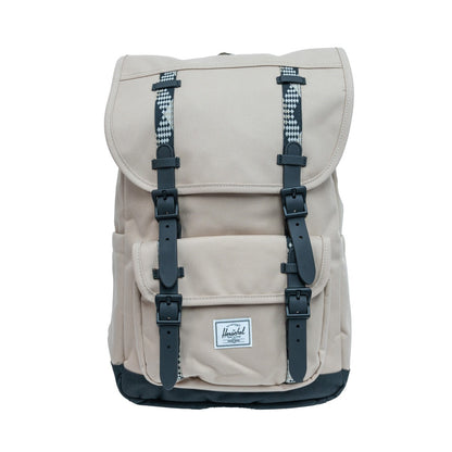 Herschel Little America Mid-Volume Backpack new version adds left and right slip pockets &amp; top pocket 21 liters