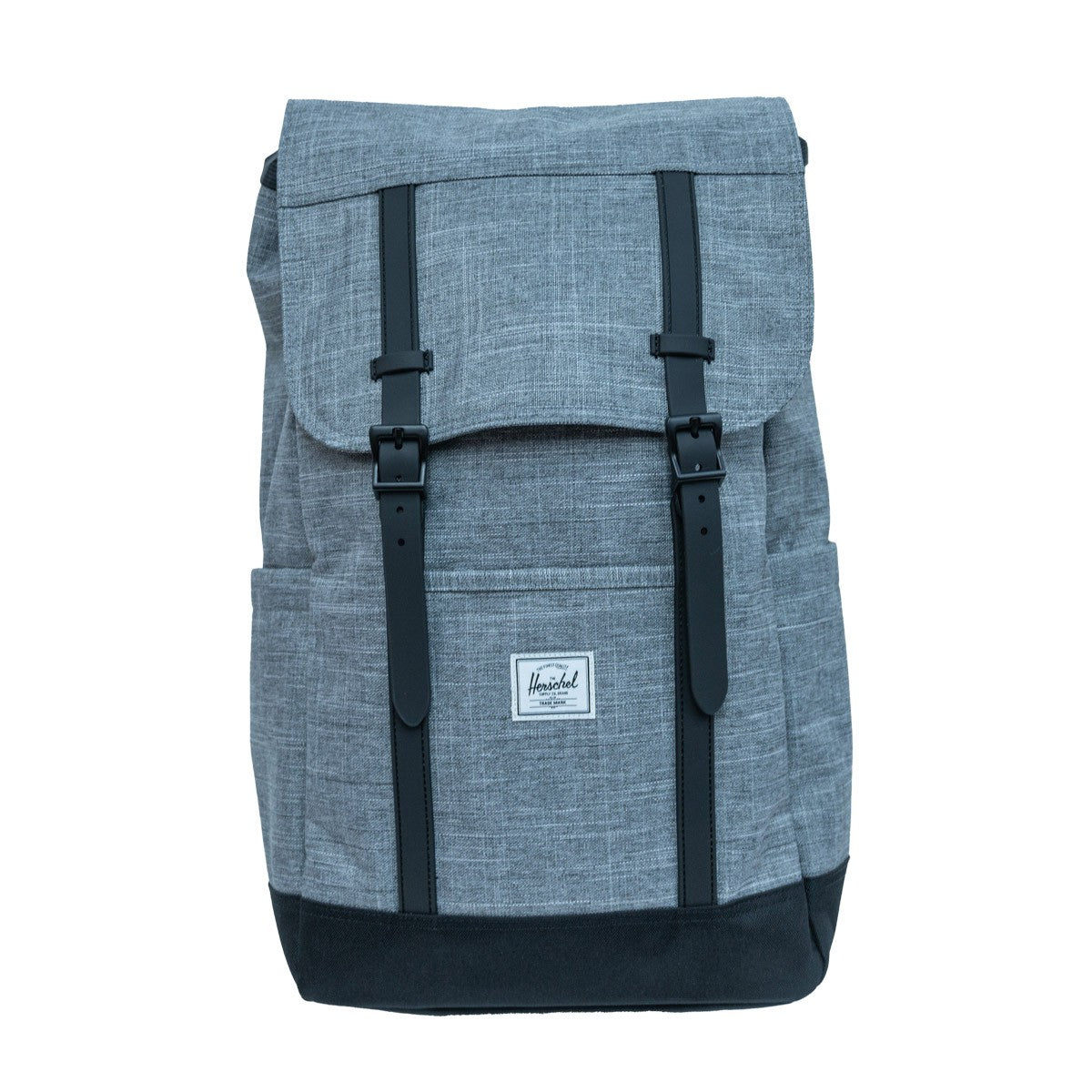 The new version of Herschel Retreat Backpack adds left and right side bags and back cache computer design 20 liters