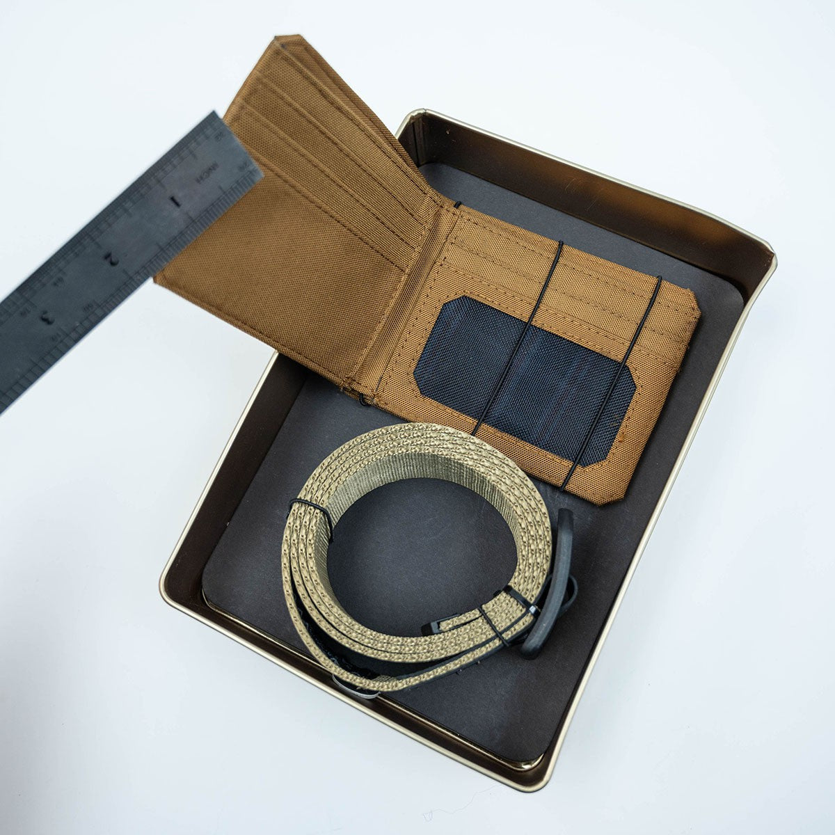 Carhartt Belt and Wallet Gift Pack 尼龍 腰帶 銀包 套裝 Brown 啡色