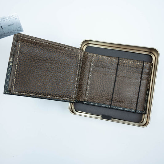 Carhartt Leather Two-Tone Passcase Wallet Brown