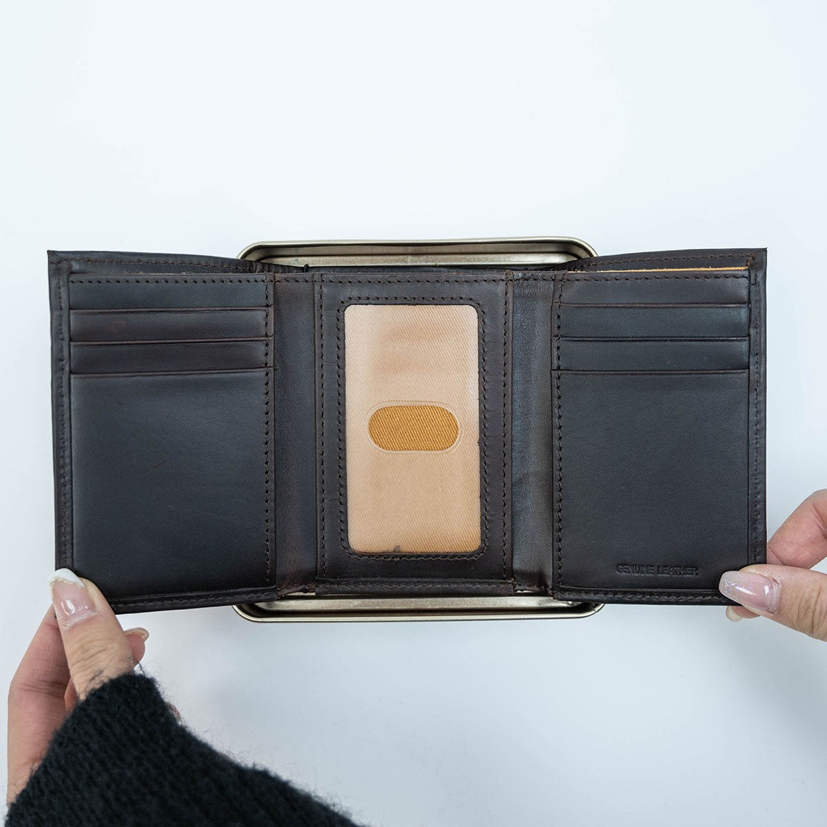 Carhartt Oil Tan Leather Trifold Wallet 皮革 三摺 銀包