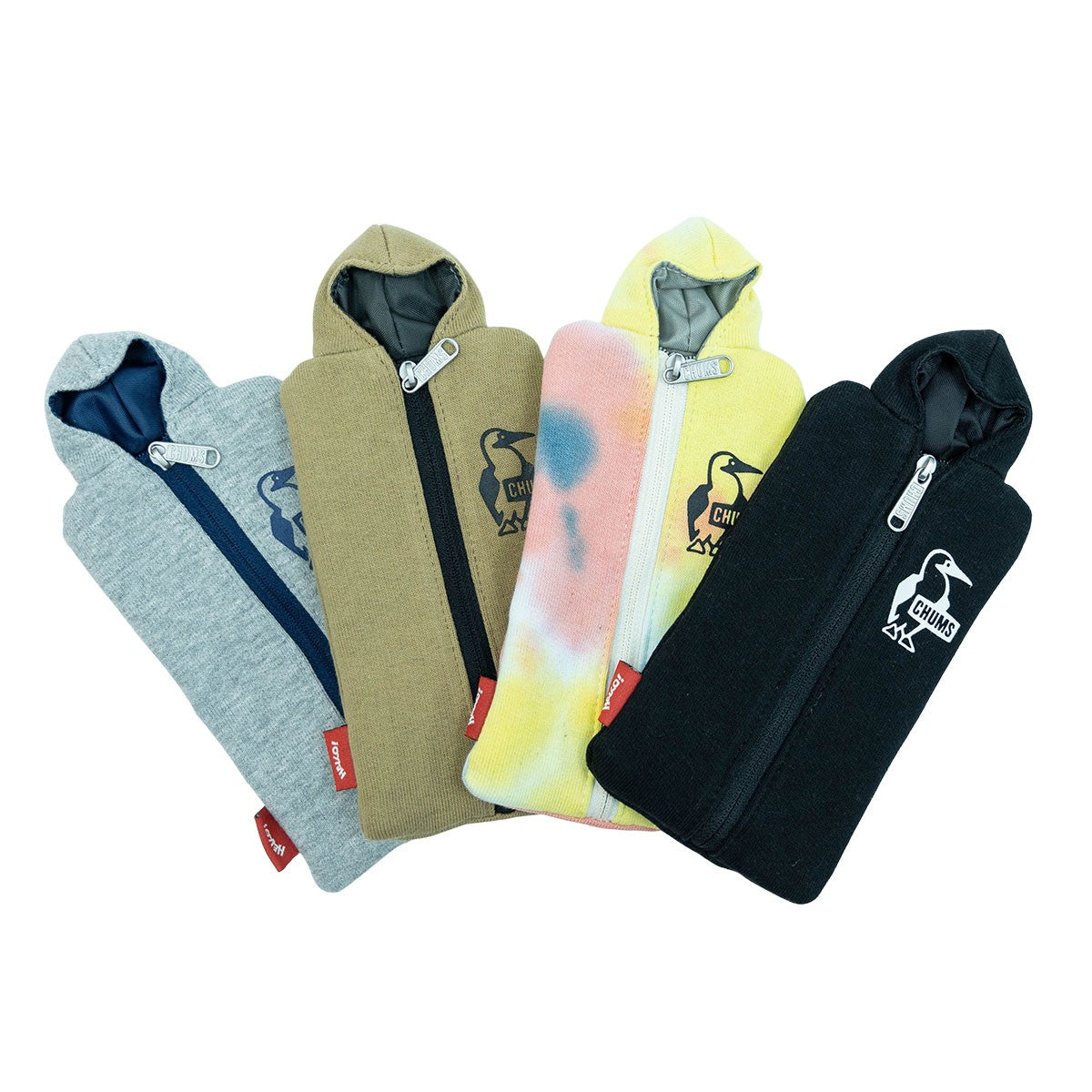 Chums Booby Logo Parka Long Case Sweat 鰹鳥圖案小袋 電話掛袋連掛鈎