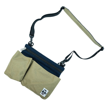 Chums Bottle Pocket Shoulder Sweat Nylon Water bottle sling bag