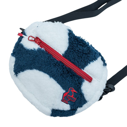Chums Elmo Fleece Round Shoulder Crossbody Bag Storage Bag