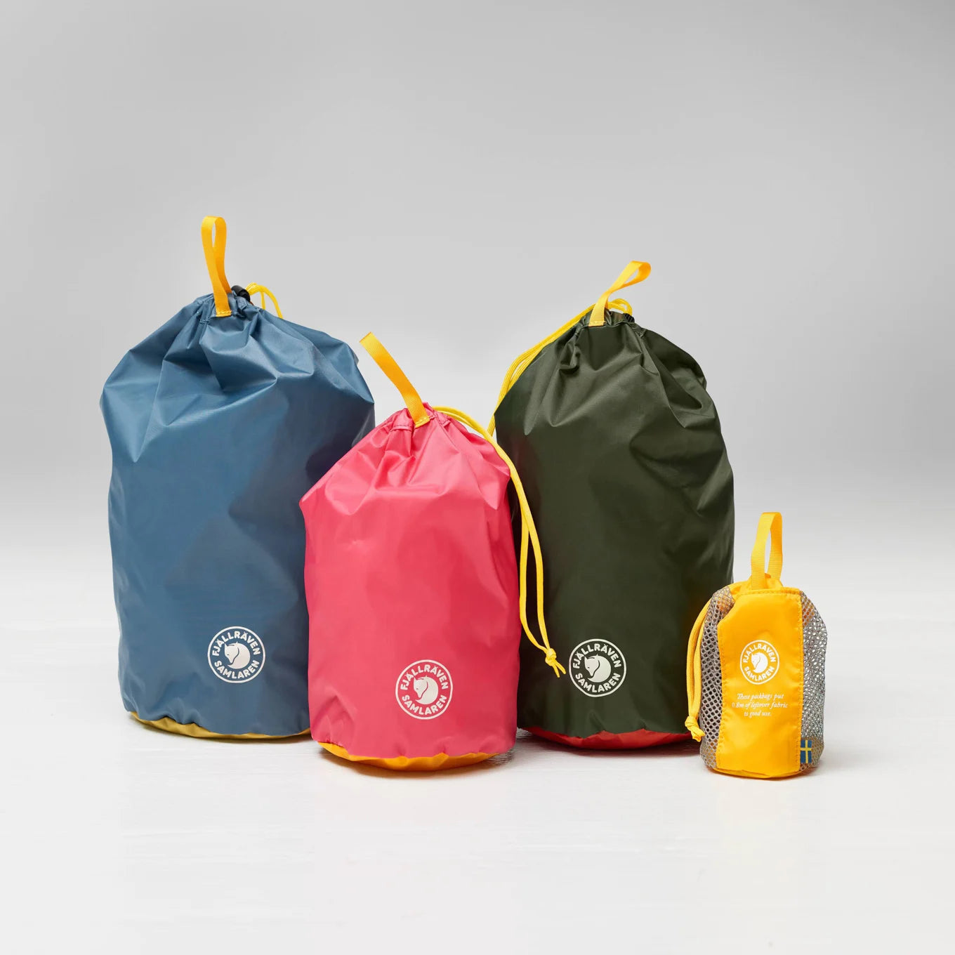 Fjallraven Samlaren Pack Bags 四合一 收納袋 束繩袋 Assorted