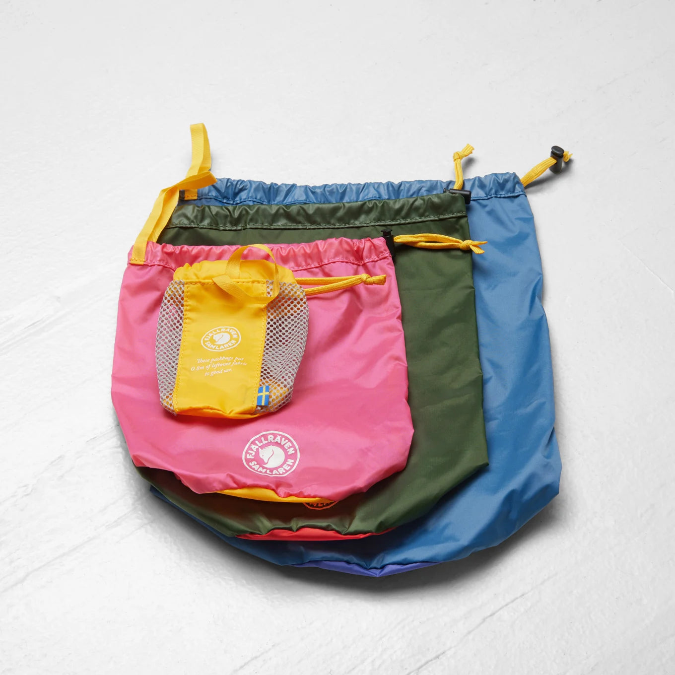 Fjallraven Samlaren Pack Bags 四合一 收納袋 束繩袋 Assorted