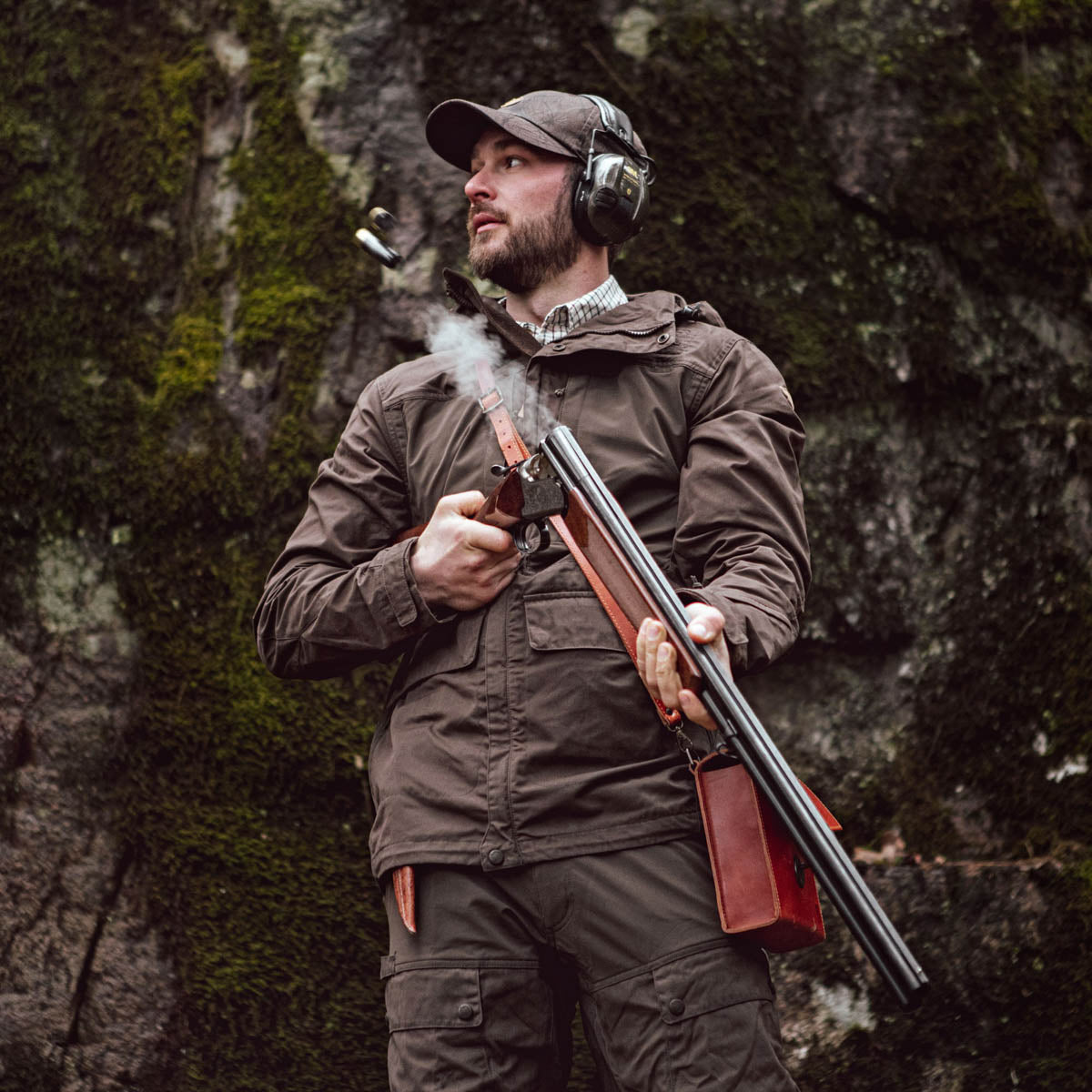 Fjallraven Singi Bino Bag Handmade Leather Binocular Bag from Sweden Crossbody Bag Shoulder Bag 249 Leather Cognac
