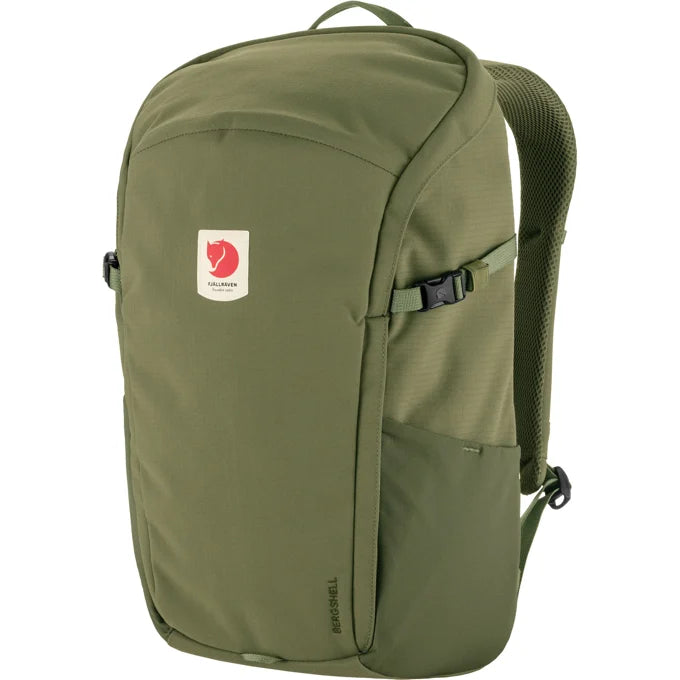 Fjallraven ULVÖ 23L backpack is made of waterproof and wear-resistant Bergshell material Daypack for daily travel