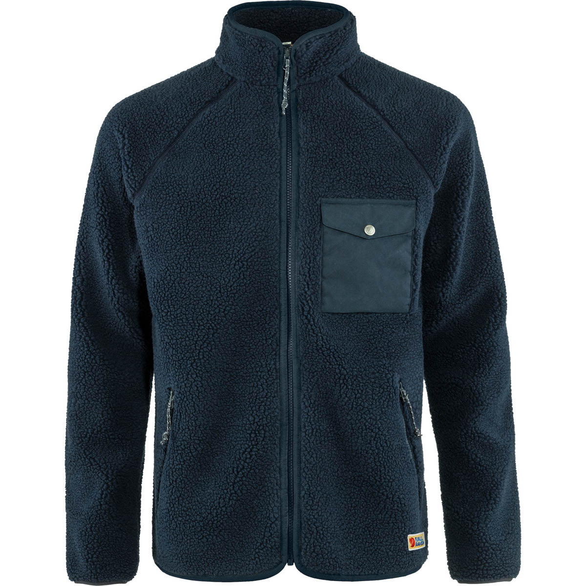 Fjallraven Vardag Pile Fleece M Men's Furry Long Sleeve Jacket Chalk White Chalk White