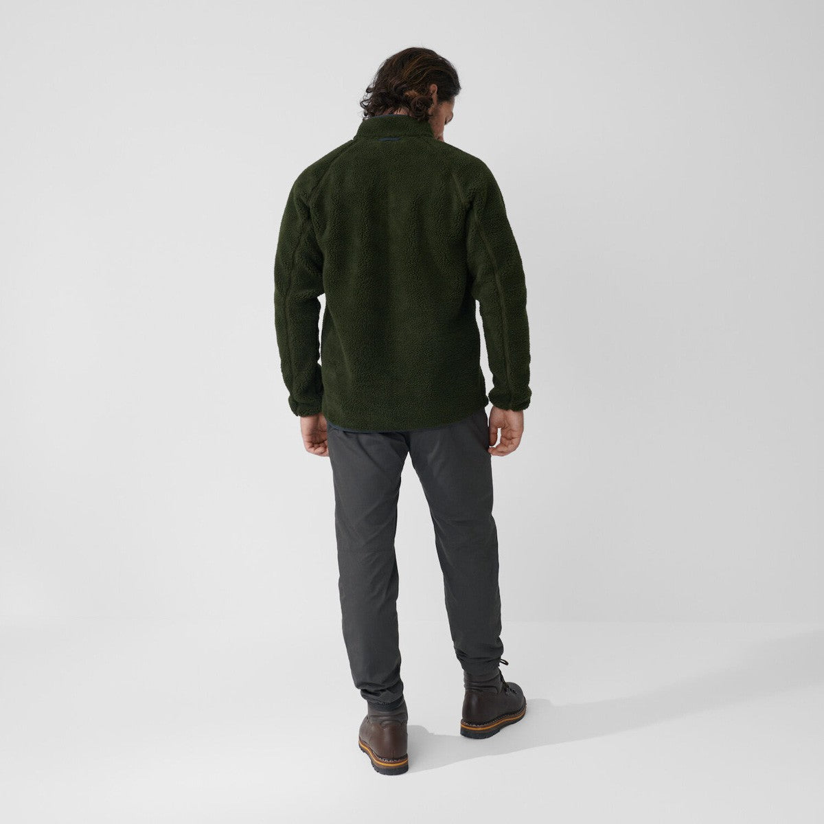 Fjallraven Vardag Pile Fleece M 男裝 毛毛 長袖外套 Deep Forest