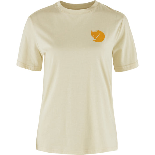 Fjallraven Walk With Nature T-Shirt 女裝 短袖T恤 Chalk White