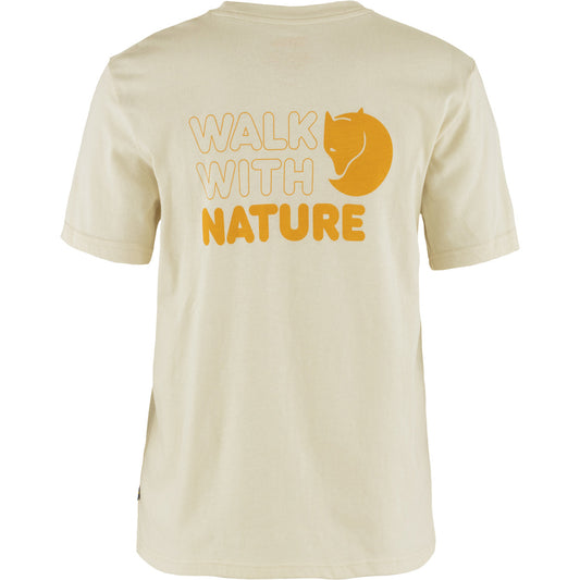 Fjallraven Walk With Nature T-Shirt Women's Short Sleeve T-Shirt Chalk White