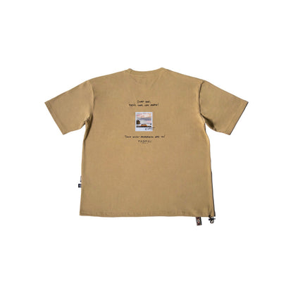 Fairfax Print Tee TE03 Workwear Short Sleeve T-Shirt Khaki Khaki