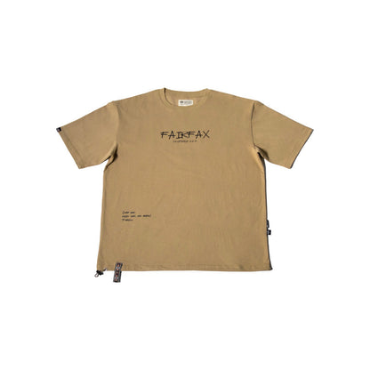 Fairfax Print Tee TE03 Workwear Short Sleeve T-Shirt Khaki Khaki