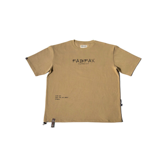 Fairfax Print Tee TE03 Workwear Short Sleeve T-Shirt Khaki Khaki