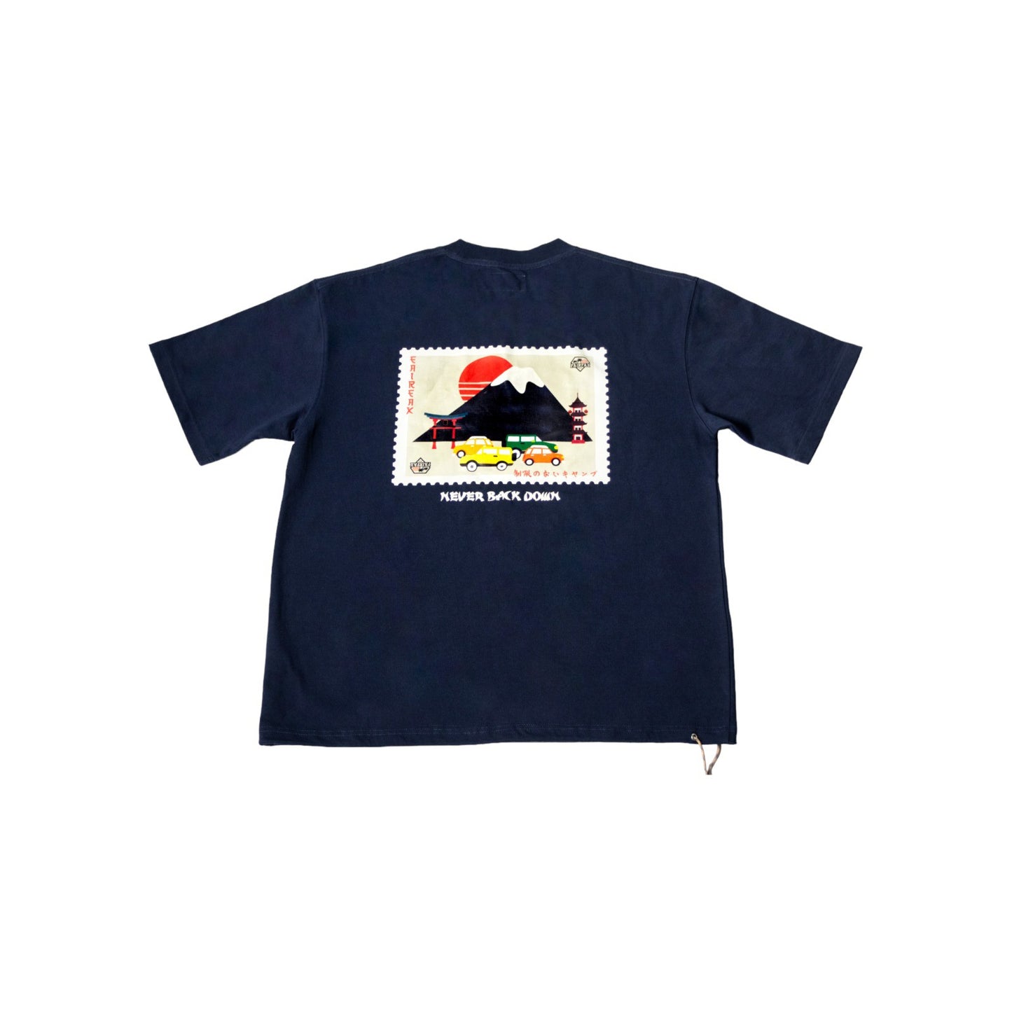 Fairfax Print Tee TE02 工裝短袖T恤 Navy