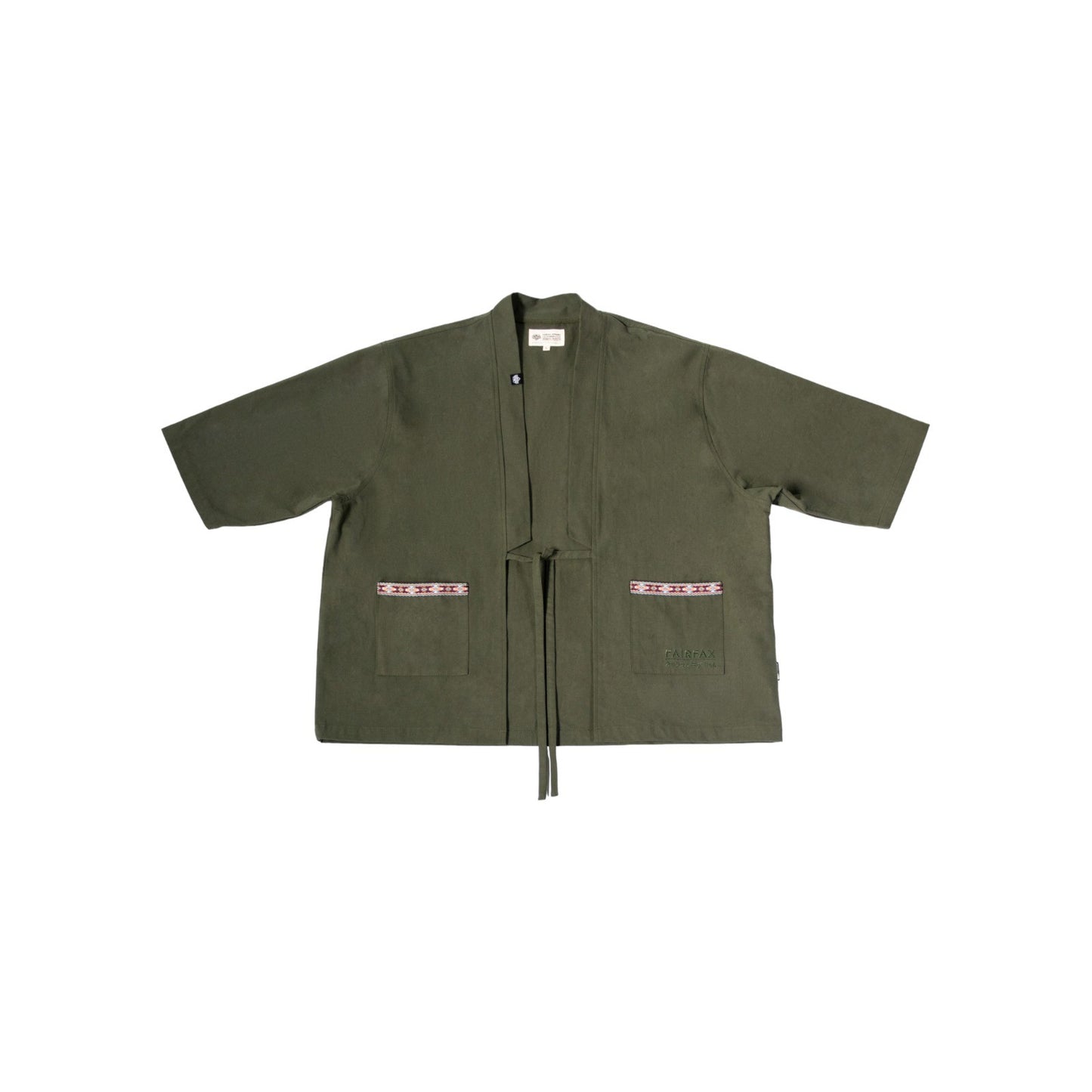 Fairfax Kimino Japanese Kimono Jacket Olive