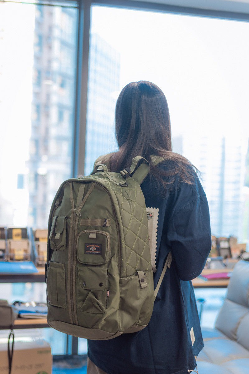 Fairfax BG011 Backpack 日用 工裝 多間隔 背囊 背包 三色可選 約25升容量