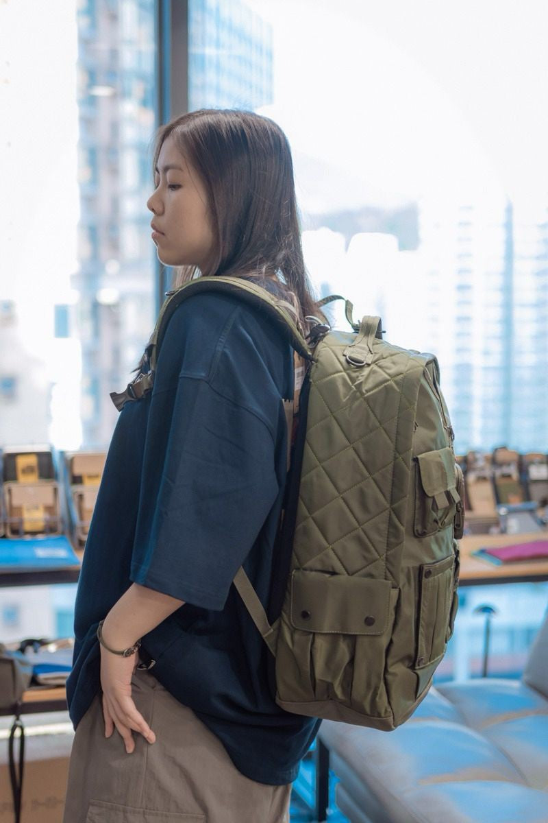 Fairfax BG011 Backpack 日用 工裝 多間隔 背囊 背包 三色可選 約25升容量