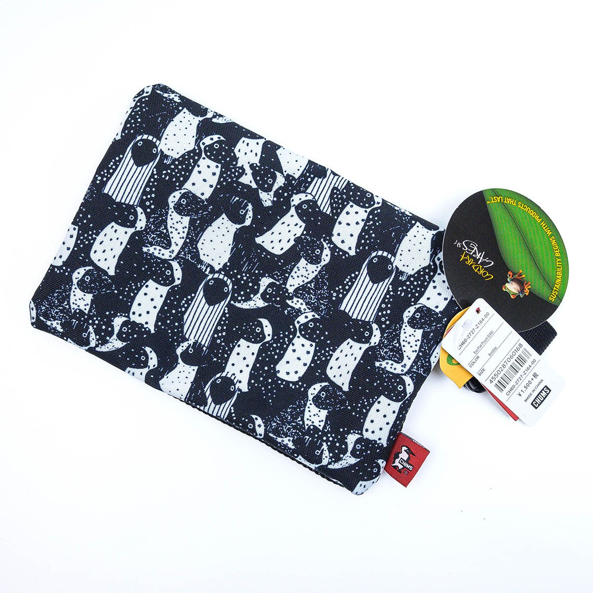 Chums ECO Flat Pouch M(A5) 收納袋 筆袋 18*25cm