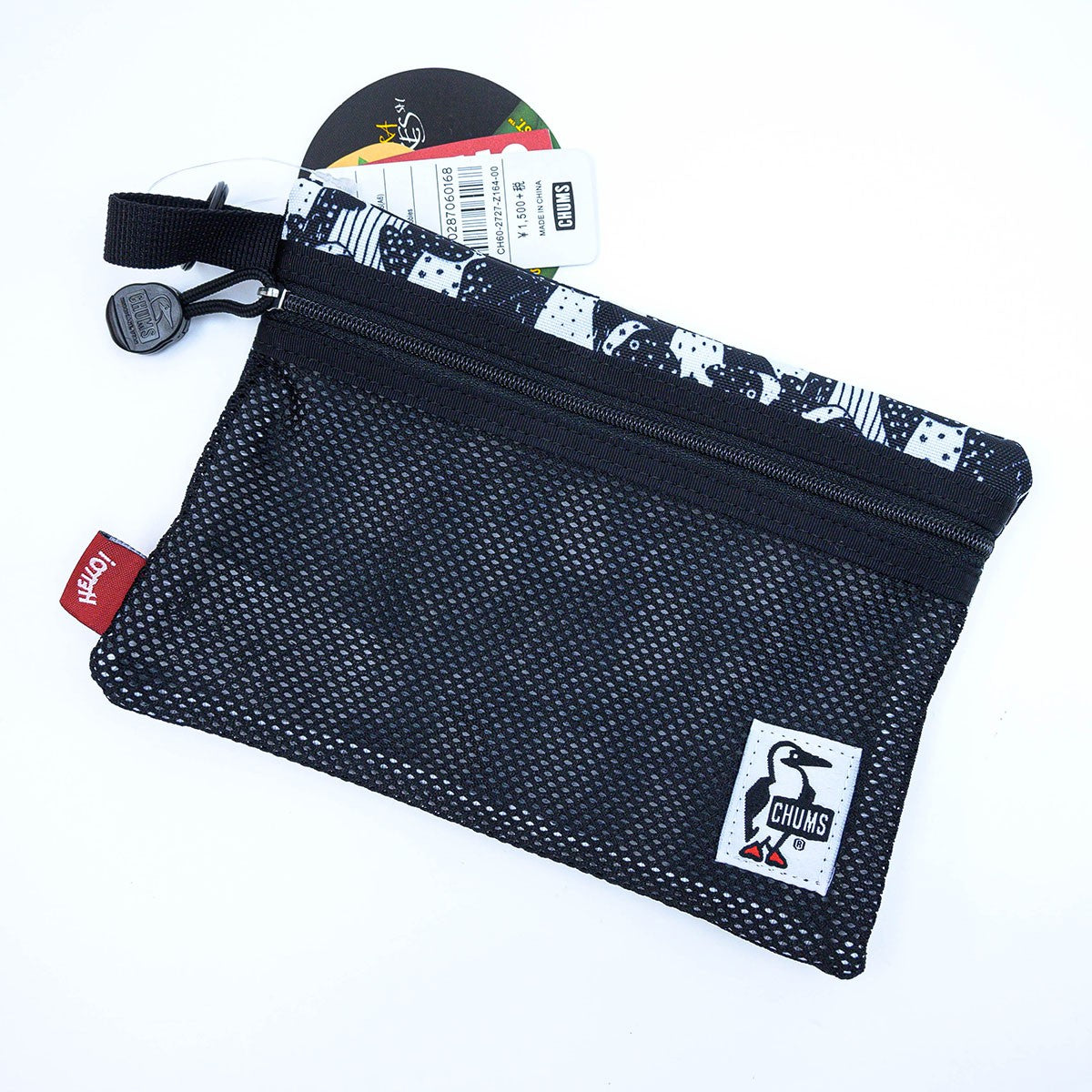 Chums ECO Flat Pouch M(A6) 收納袋 筆袋 14*20cm