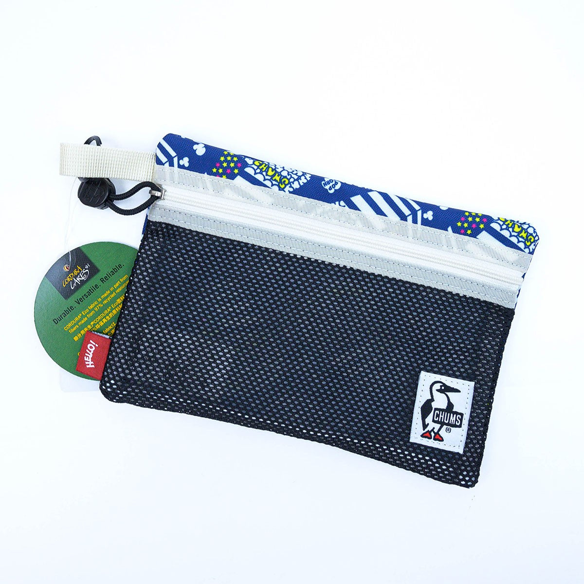 Chums ECO Flat Pouch M(A6) 收納袋 筆袋 14*20cm