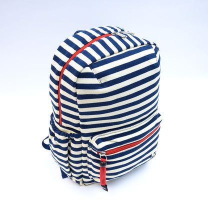 Chums Kid's Hurricane Day Pack Sweat children's backpack backpack 11 liters Navy/Natural strip