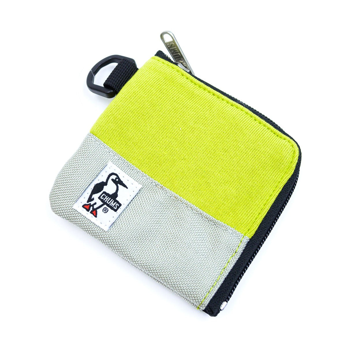 Chums Square Coin Case Sweat Nylon square silver bag