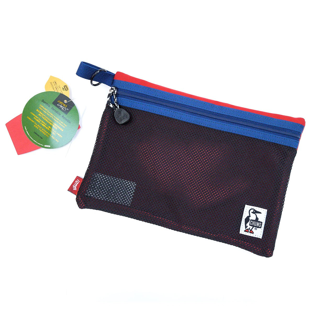 Chums ECO Flat Pouch M(A5) 收納袋 筆袋 18*25cm