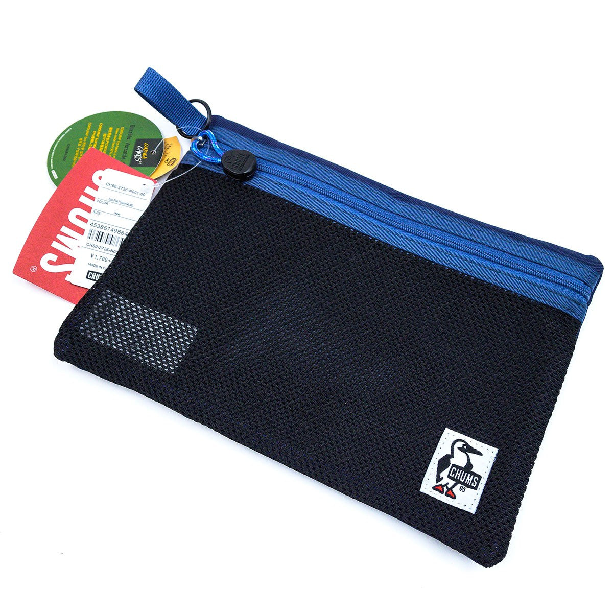 Chums ECO Flat Pouch M(A5) 收納袋 筆袋 18*25cm