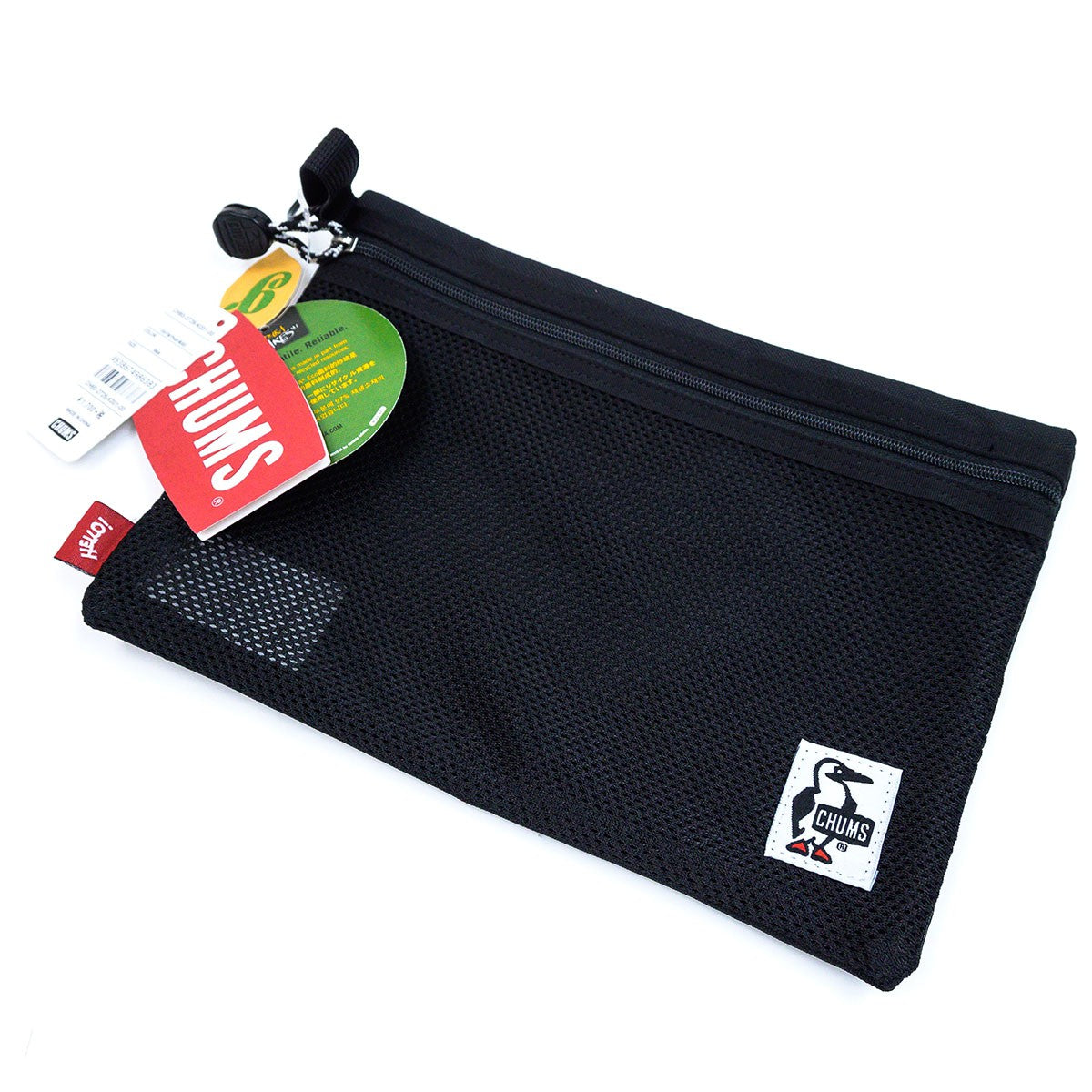 Chums ECO Flat Pouch M(A5) 收納袋 筆袋 18*25cm