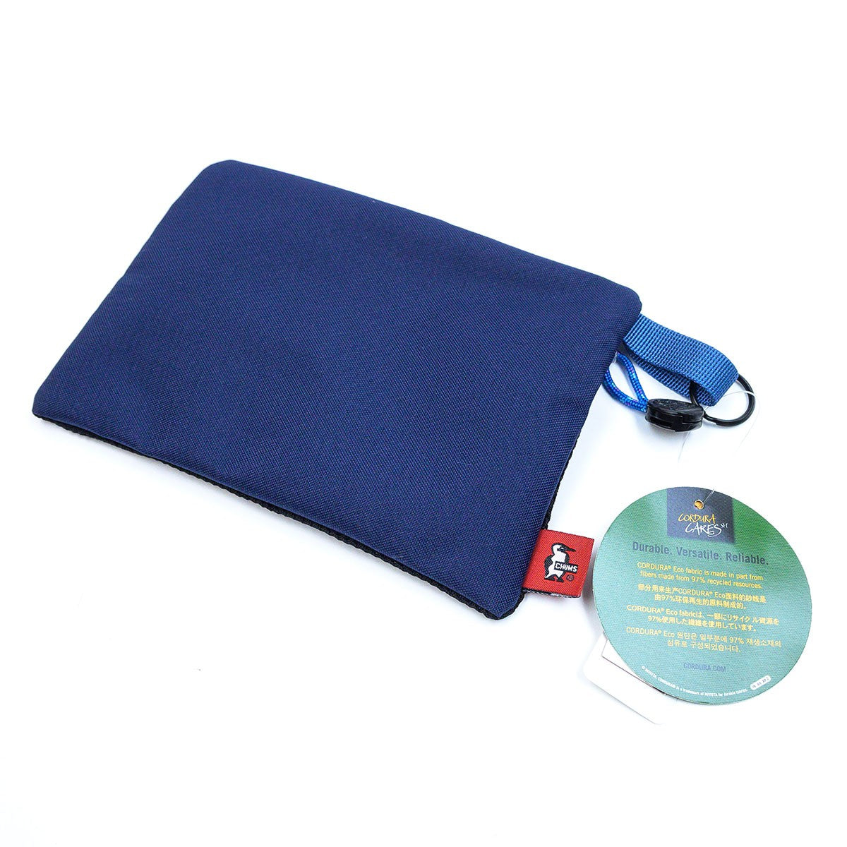 Chums ECO Flat Pouch M(A6) 收納袋 筆袋 14*20cm