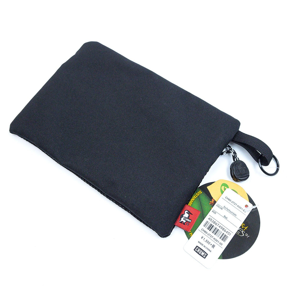 Chums ECO Flat Pouch M(A6) 收納袋 筆袋 14*20cm