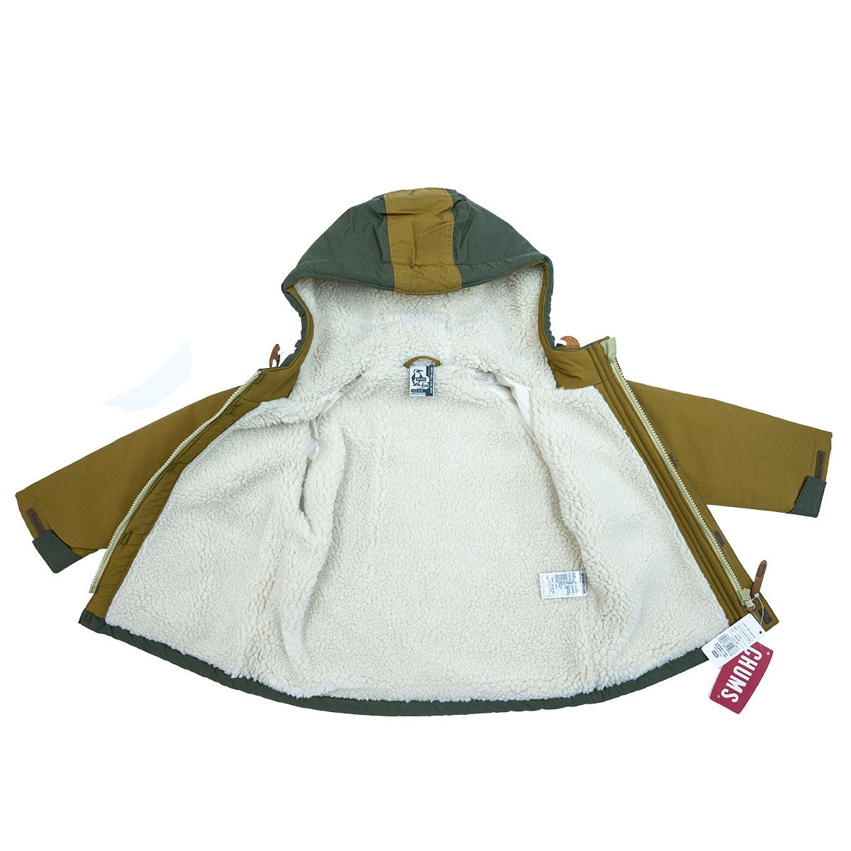 Chums Kid's Camping Boa Parka Crazy 小童連帽外套 厚身 拼色