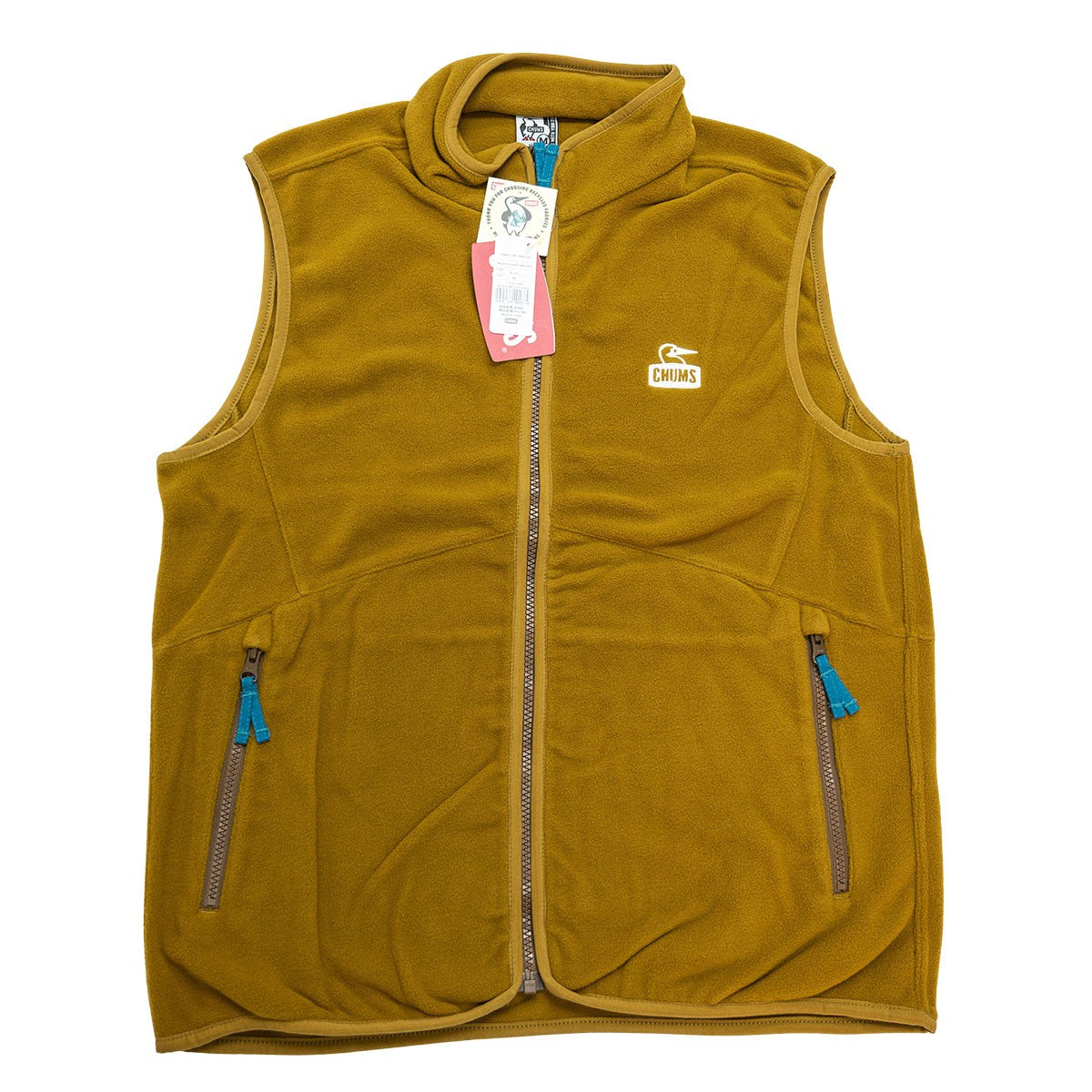 Chums Recycle Chumley Fleece Vest Black 抓毛背心