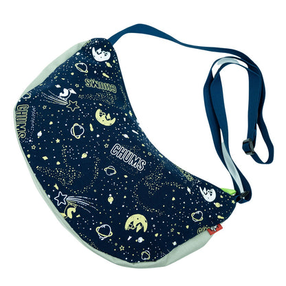 Chums Small Banana Shoulder Sweat Nylon Crossbody Bag