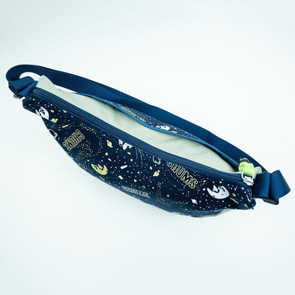 Chums Small Banana Shoulder Sweat Nylon Crossbody Bag