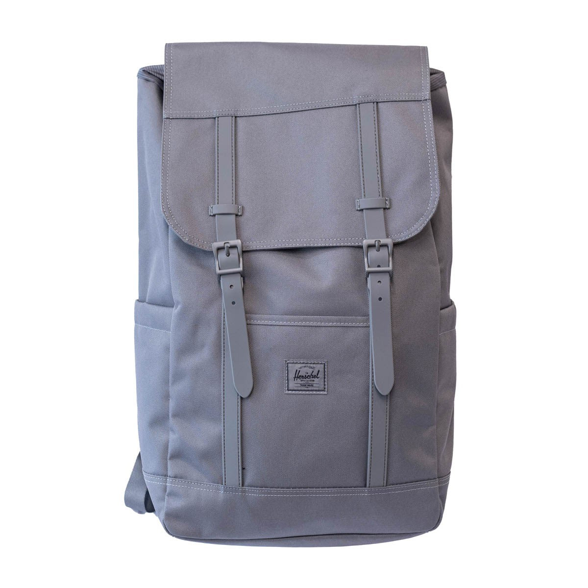 The new version of Herschel Retreat Backpack adds left and right side bags and back cache computer design 20 liters